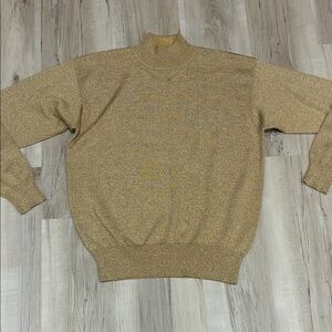 Robert Scott Gold women’s turtleneck‎ Sweater